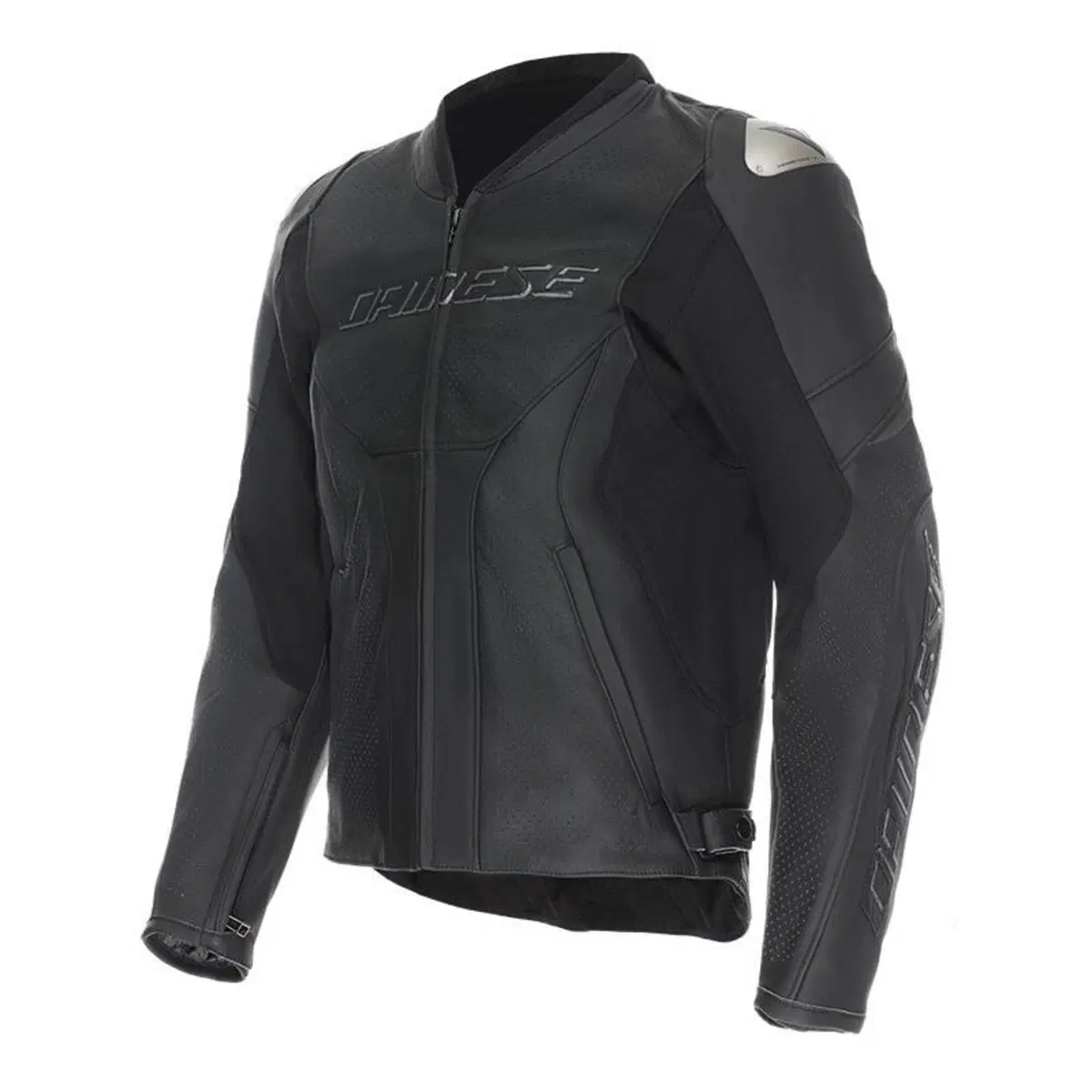 Giacca Moto Pelle Estiva Dainese Racing 5 ST Nero