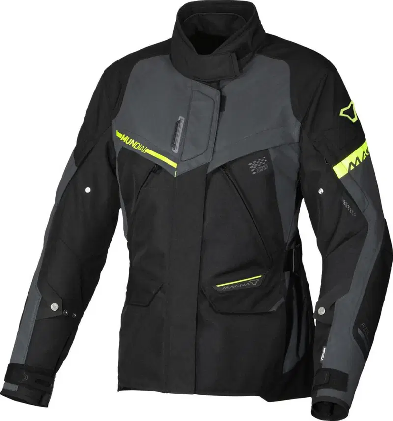 Giacca moto donna touring Macna Mundial Night Eye