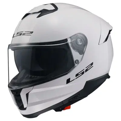 Casco integrale LS2 FF808 Stream II Solid bianco