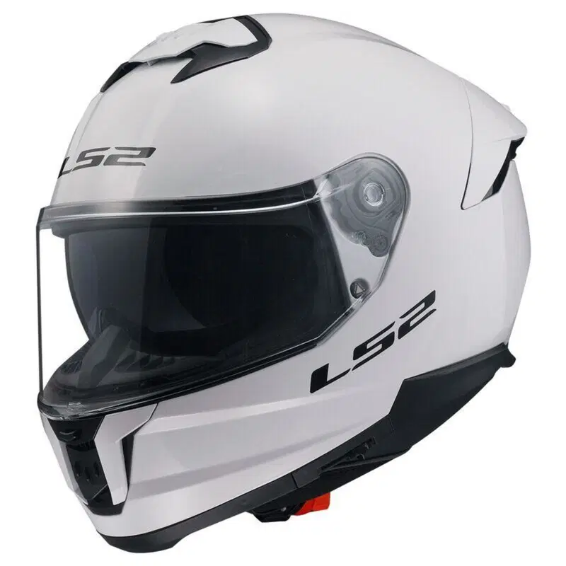 Casco integrale LS2 FF808 Stream II Solid bianco