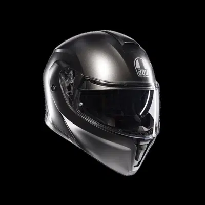 casco modulare AGV Streetmodular Mono Matt Asfalto