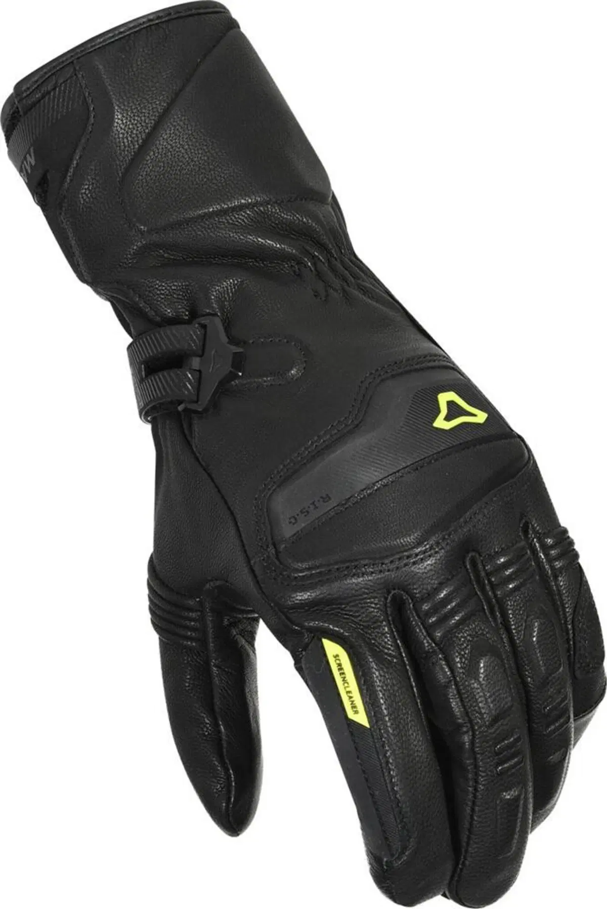 Guanti moto pelle estivi Macna Gladius Nero