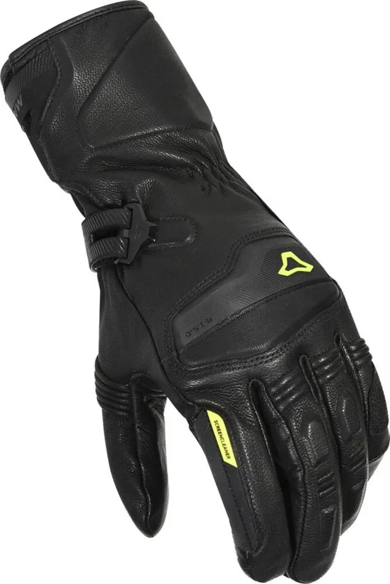 Guanti moto pelle estivi Macna Gladius Nero