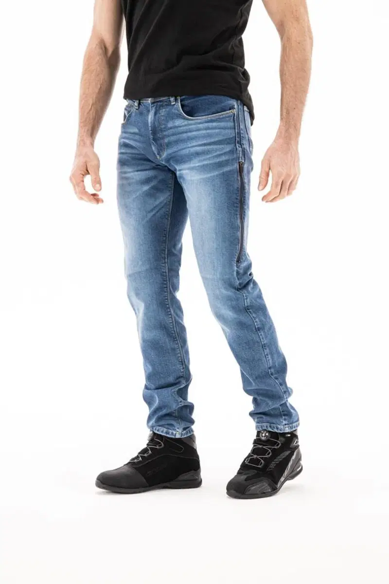 Jeans moto Ixon WAYNE Blu Cielo