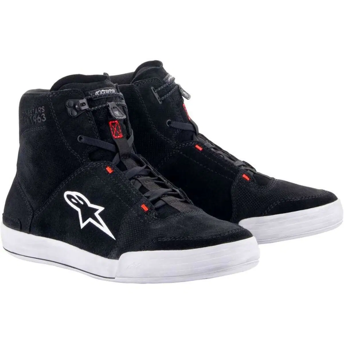 Scarpe moto Alpinestars CHROME Nero Grigio freddo