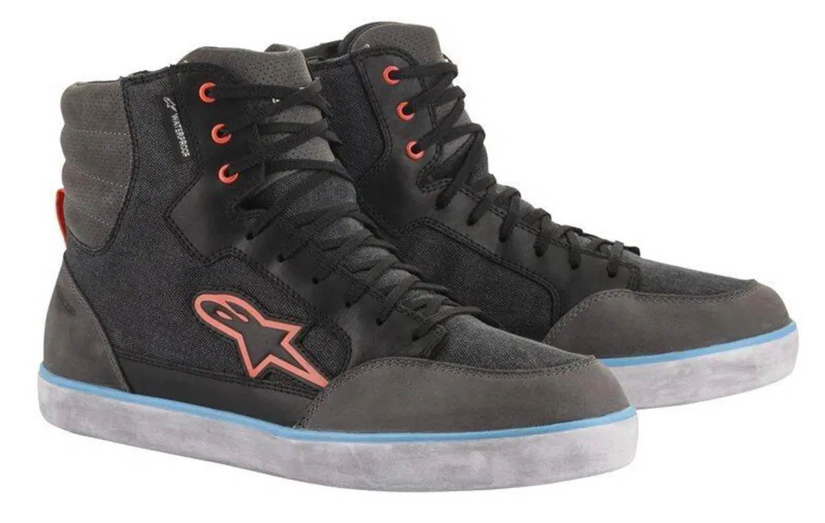 Scarpe moto Alpinestars J-6 WATERPROOF Nero Antrac