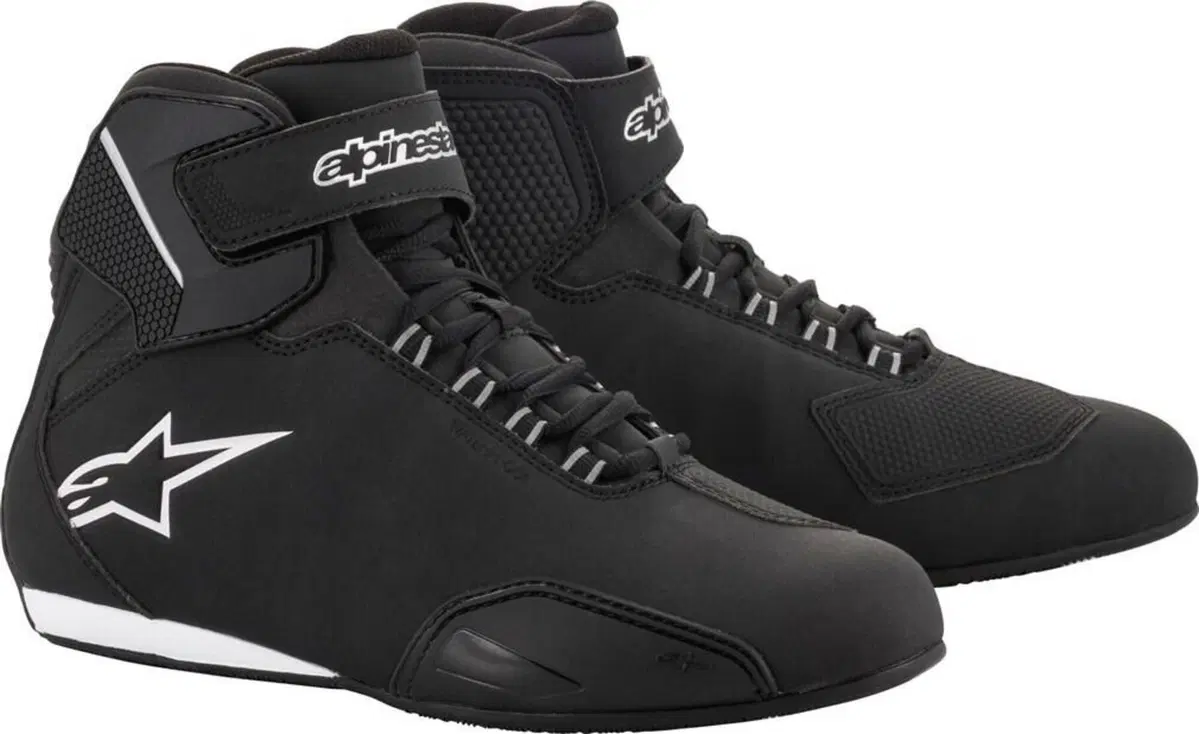 Scarpe moto donna Alpinestars STELLA SEKTOR WP Ner
