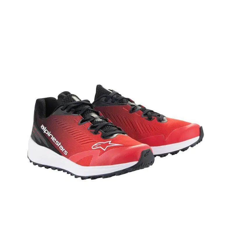 Scarpe moto estivo Alpinestars Meta Road V2 rosso