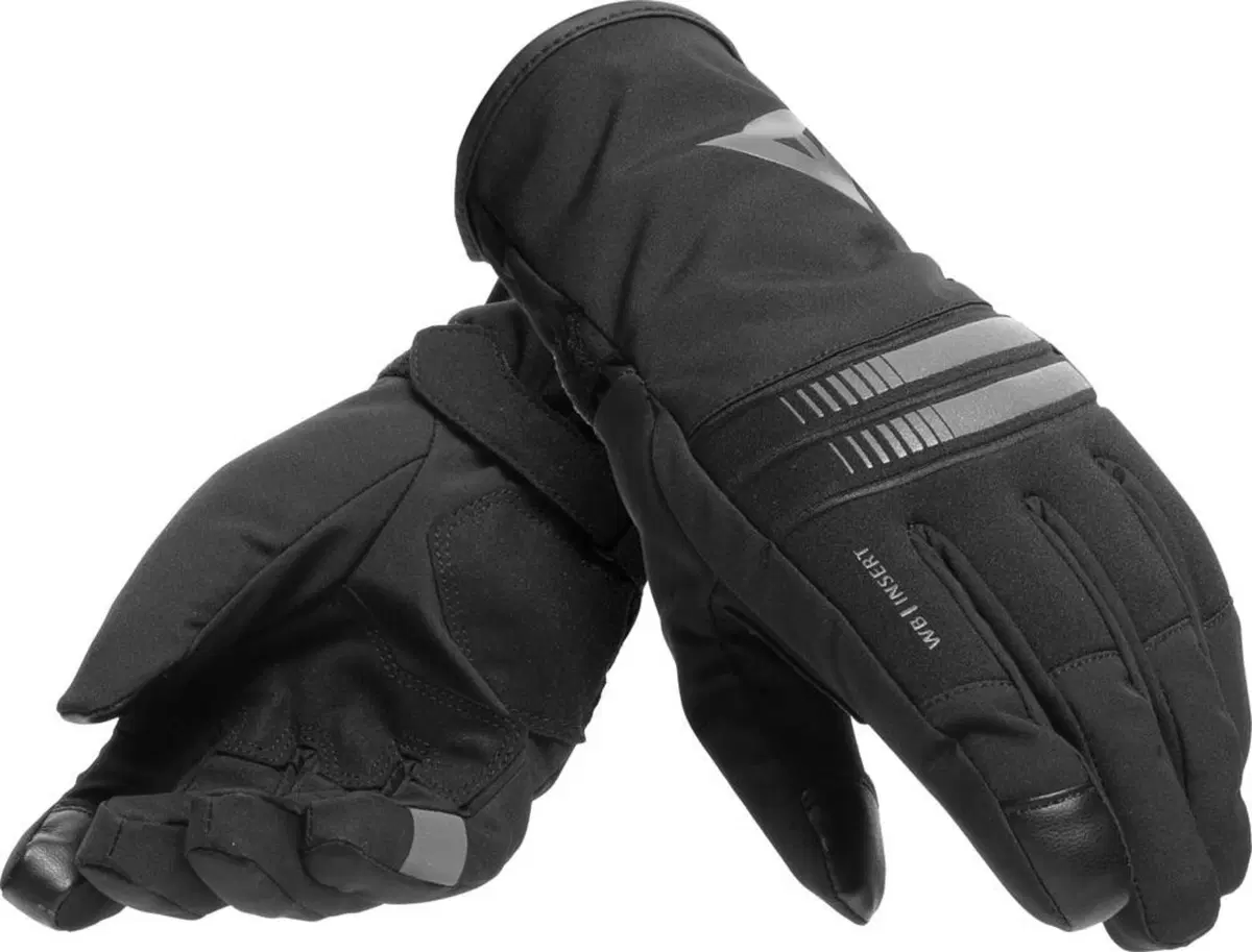 Guanti moto donna Dainese PLAZA 3 D-DRY Nero Antra