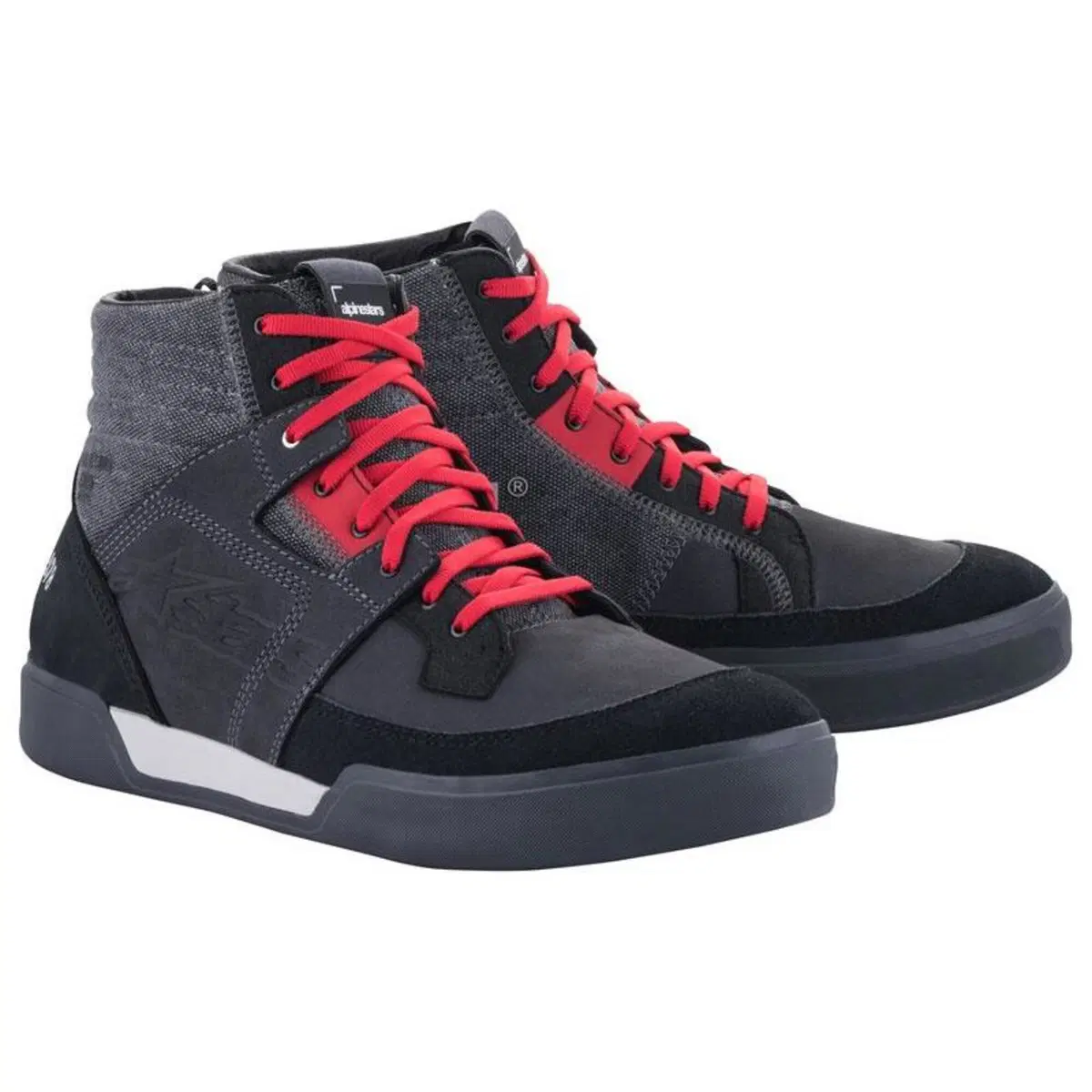 Scarpe moto Alpinestars AS-DSL AKIO Antracite Ross