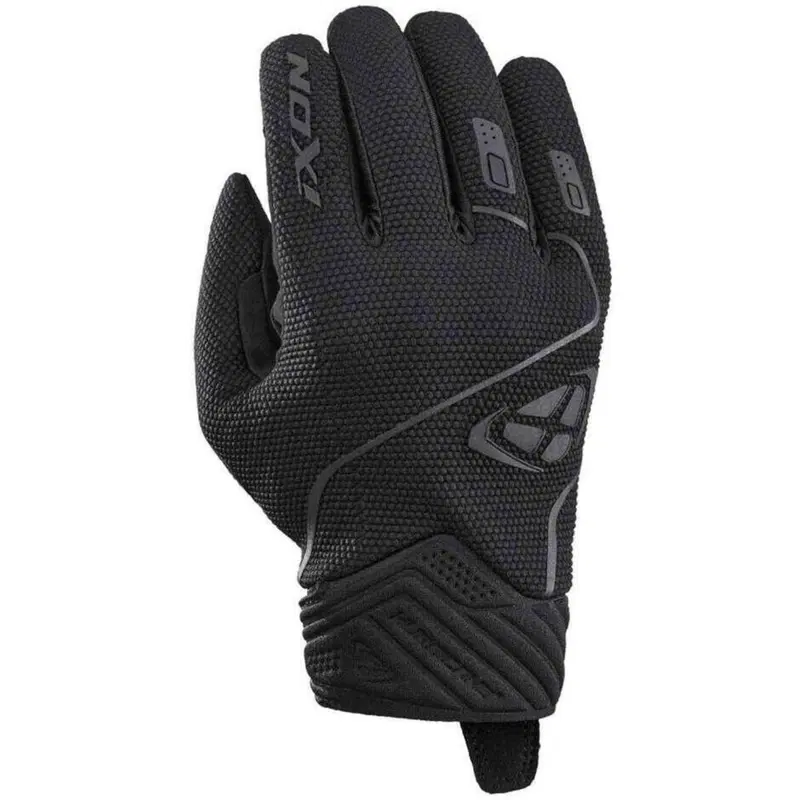 Guanti moto estivi Ixon Hurricane 2 Nero