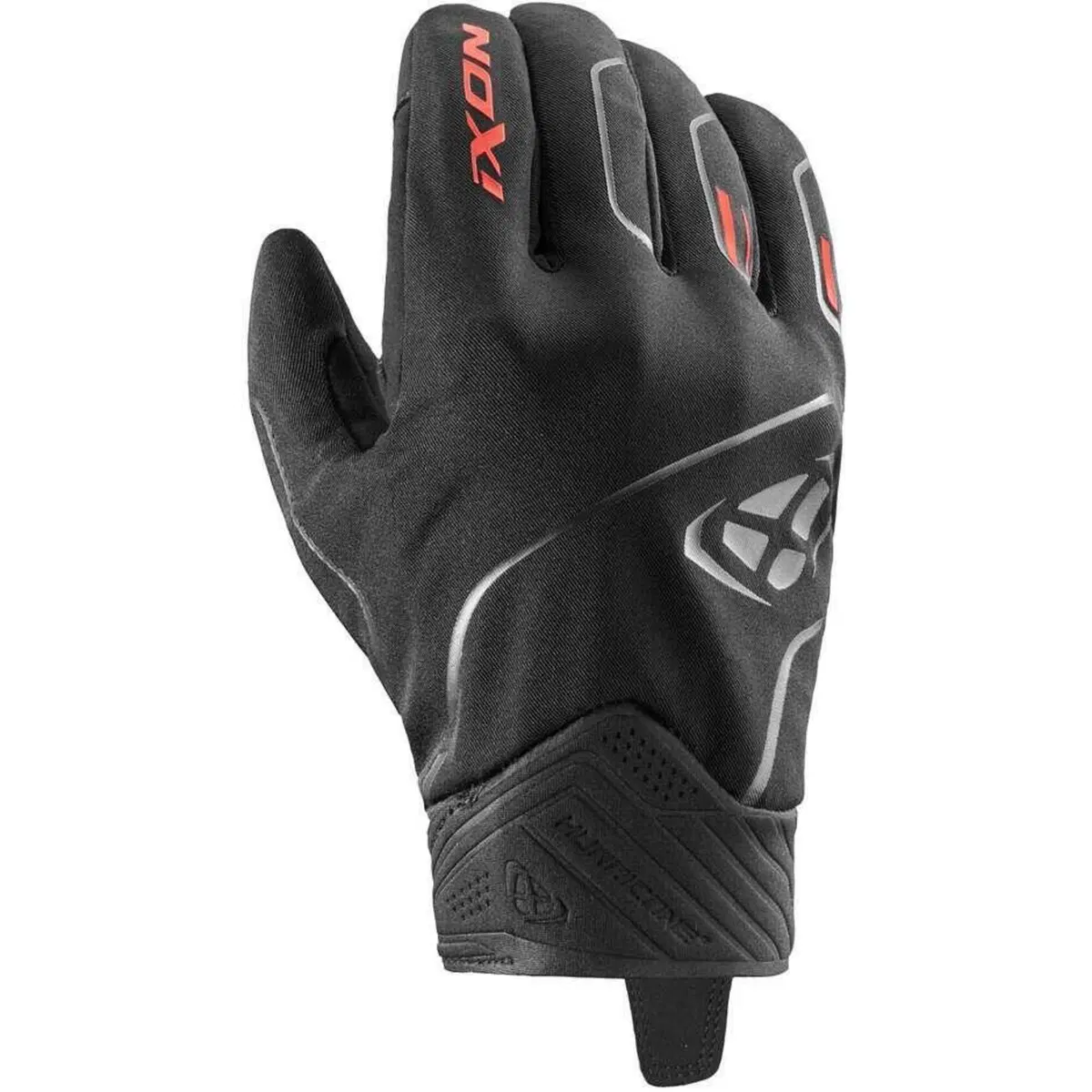 Guanti Moto Ixon Pro Hurricane 2 Nero Rosso