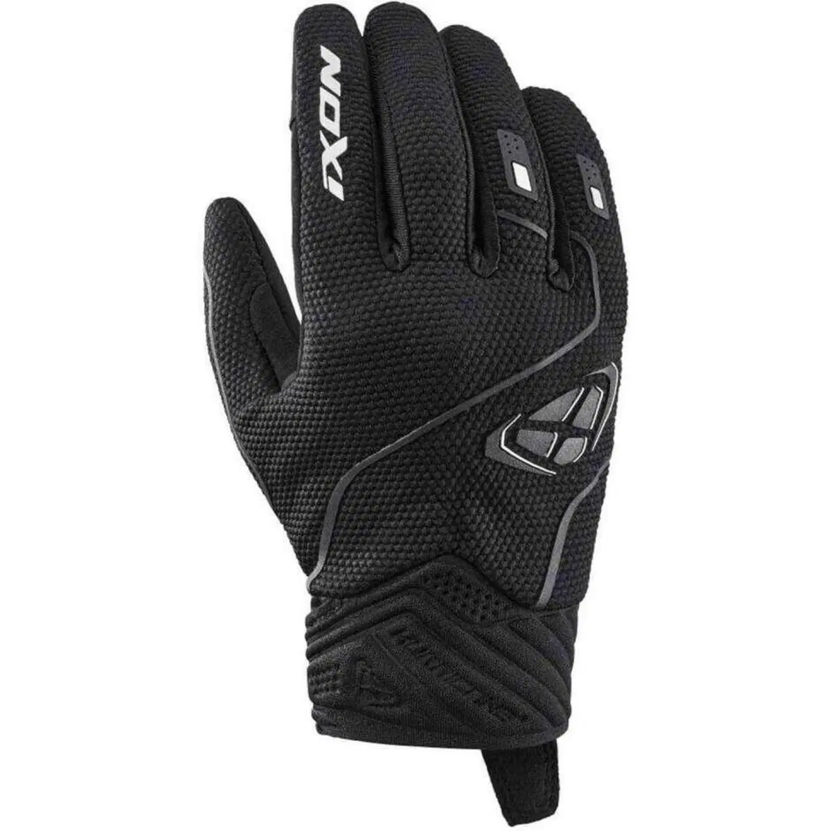 Guanti moto estivi donna Ixon Hurricane 2 L Nero B