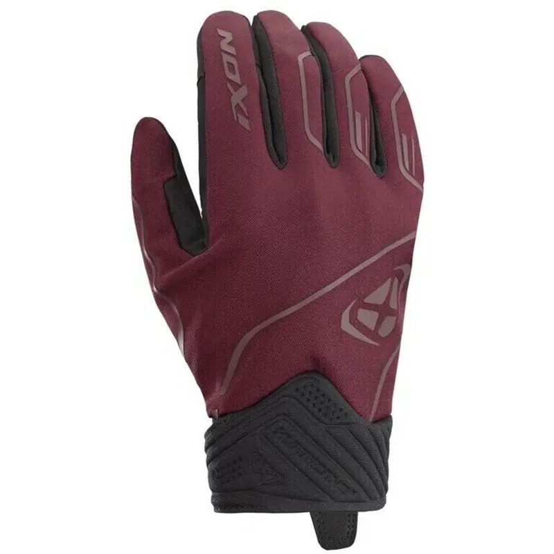 Guanti Moto Donna Ixon Pro Hurricane 2 Bordeaux