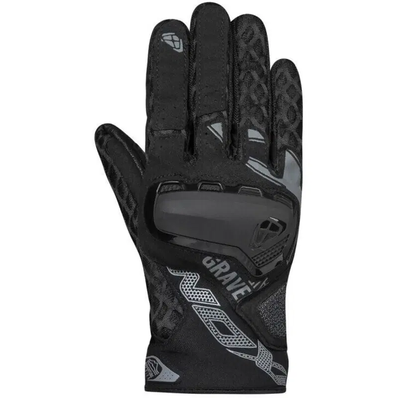 Guanti moto estivi Ixon Gravel Air Nero