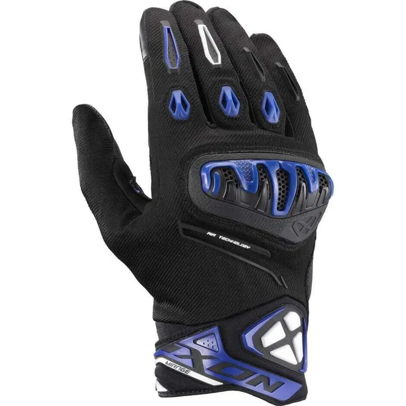 Guanti Moto Estivi Ixon Mirage Air Nero Blu