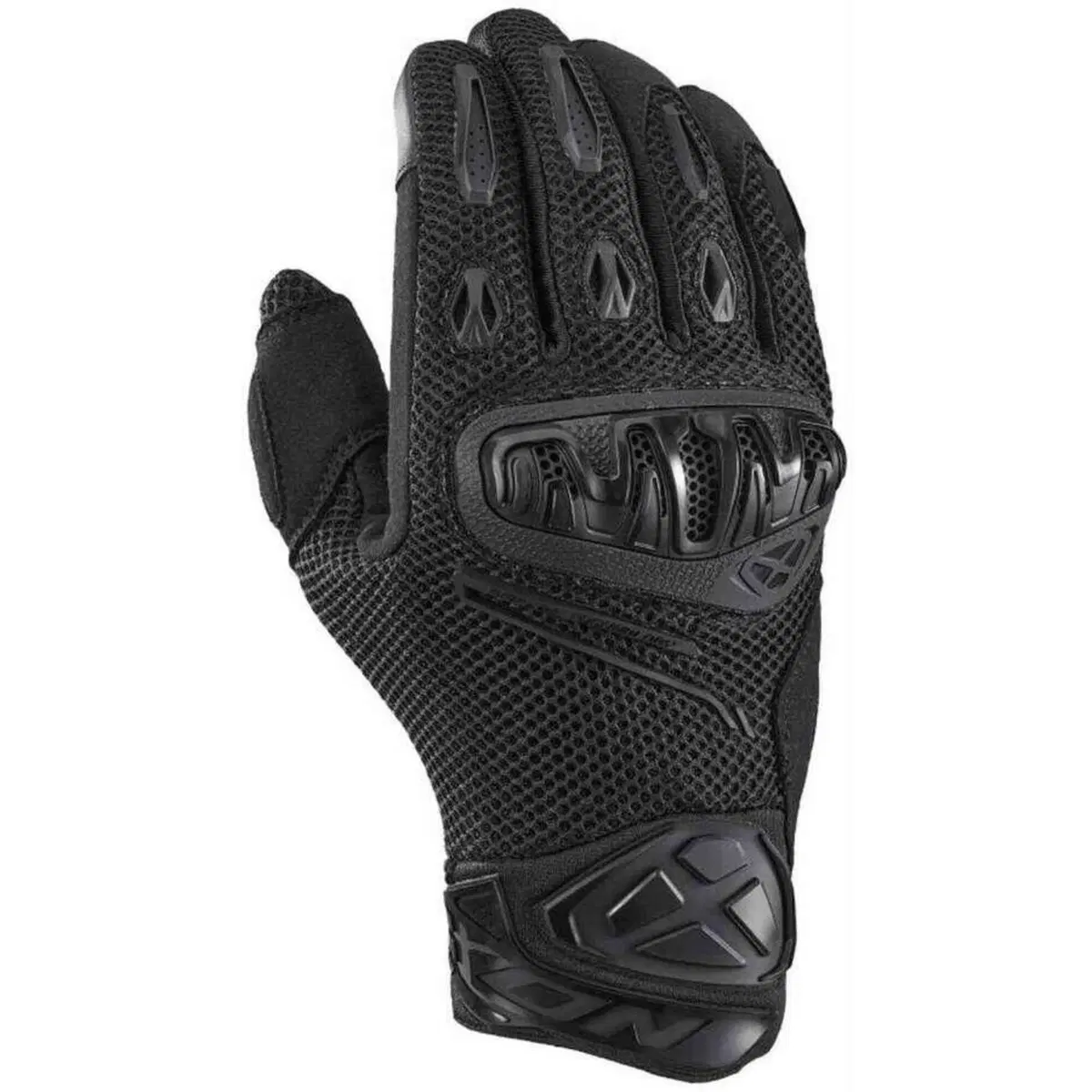 Guanti moto estivi Ixon MIRAGE AIRFLOW Nero