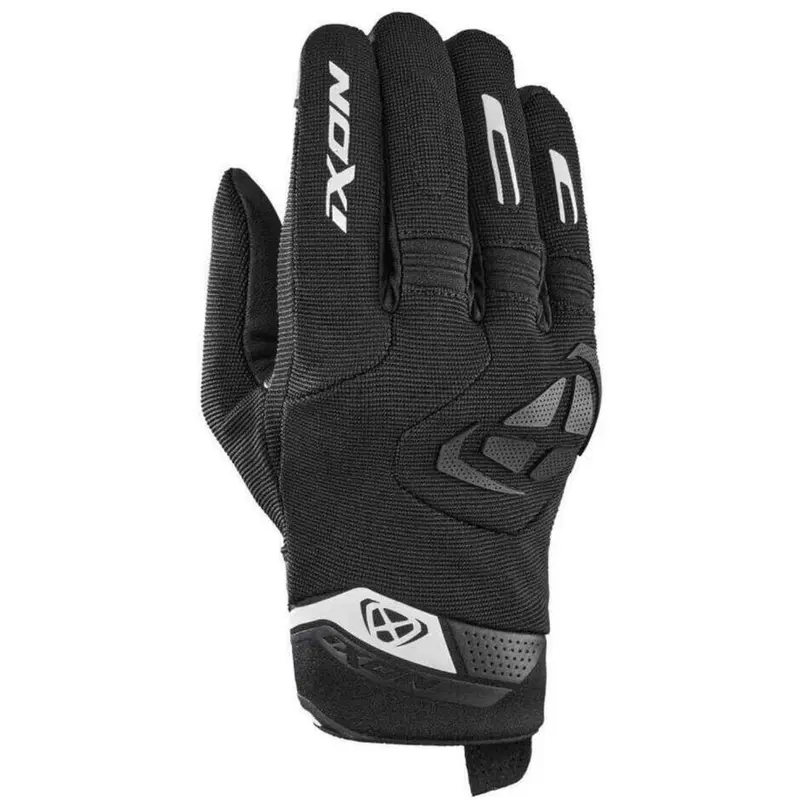 Guanti moto estivi Ixon MIG 2 Nero Bianco