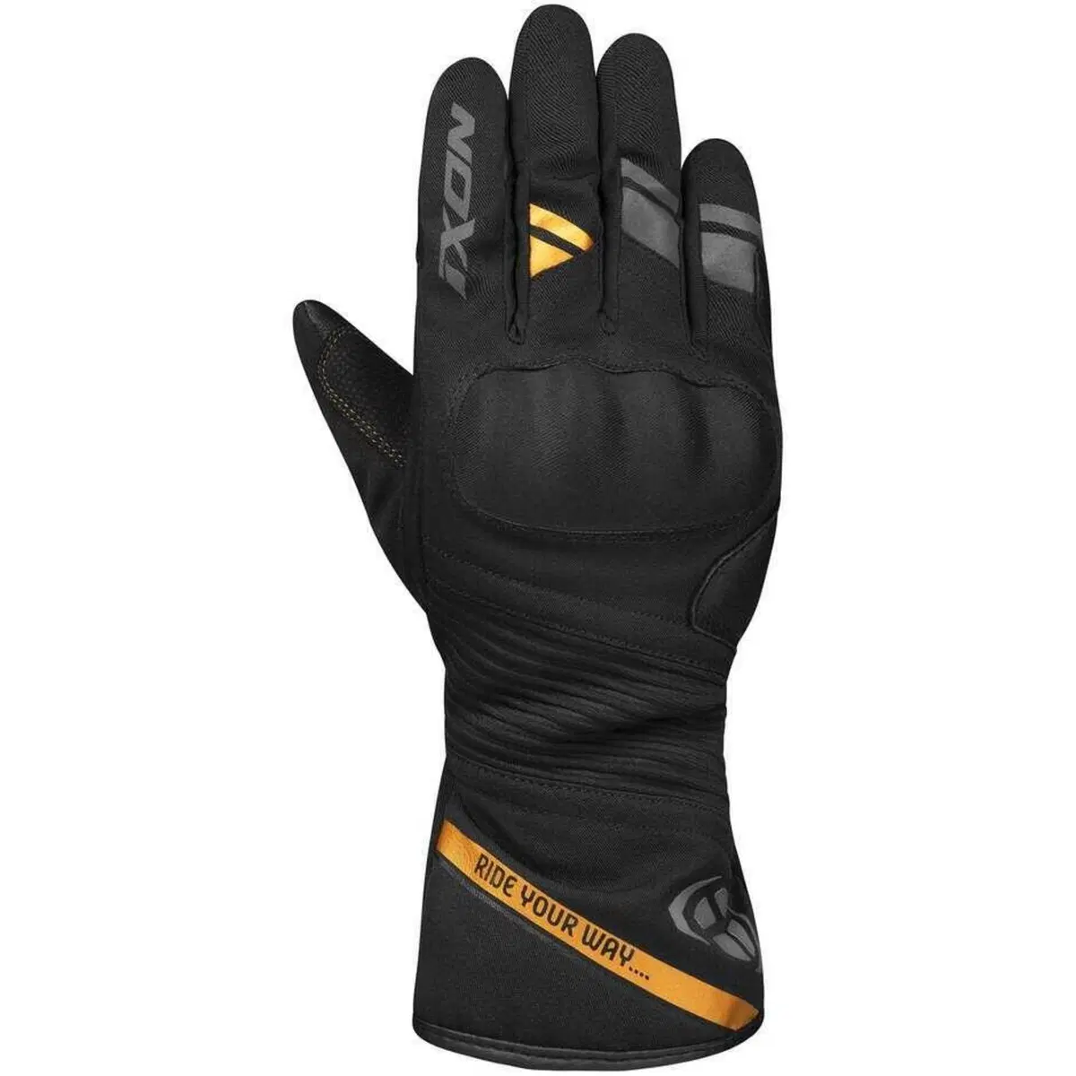 Guanti moto donna invernali Ixon PRO MIDGARD Nero