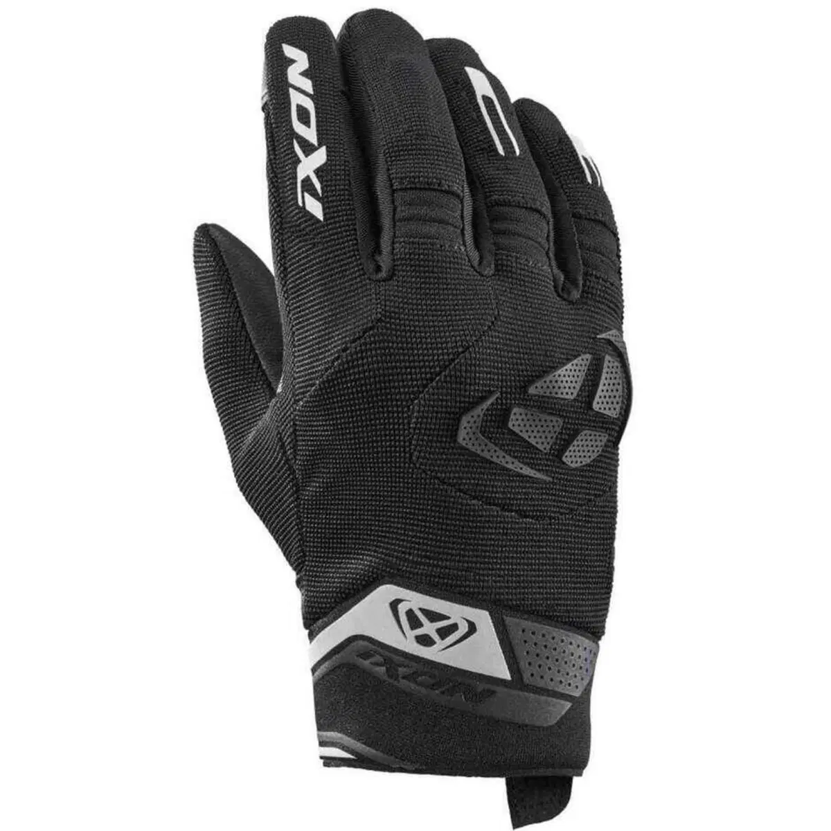 Guanti moto donna Ixon MIG 2 LADY Nero bianco