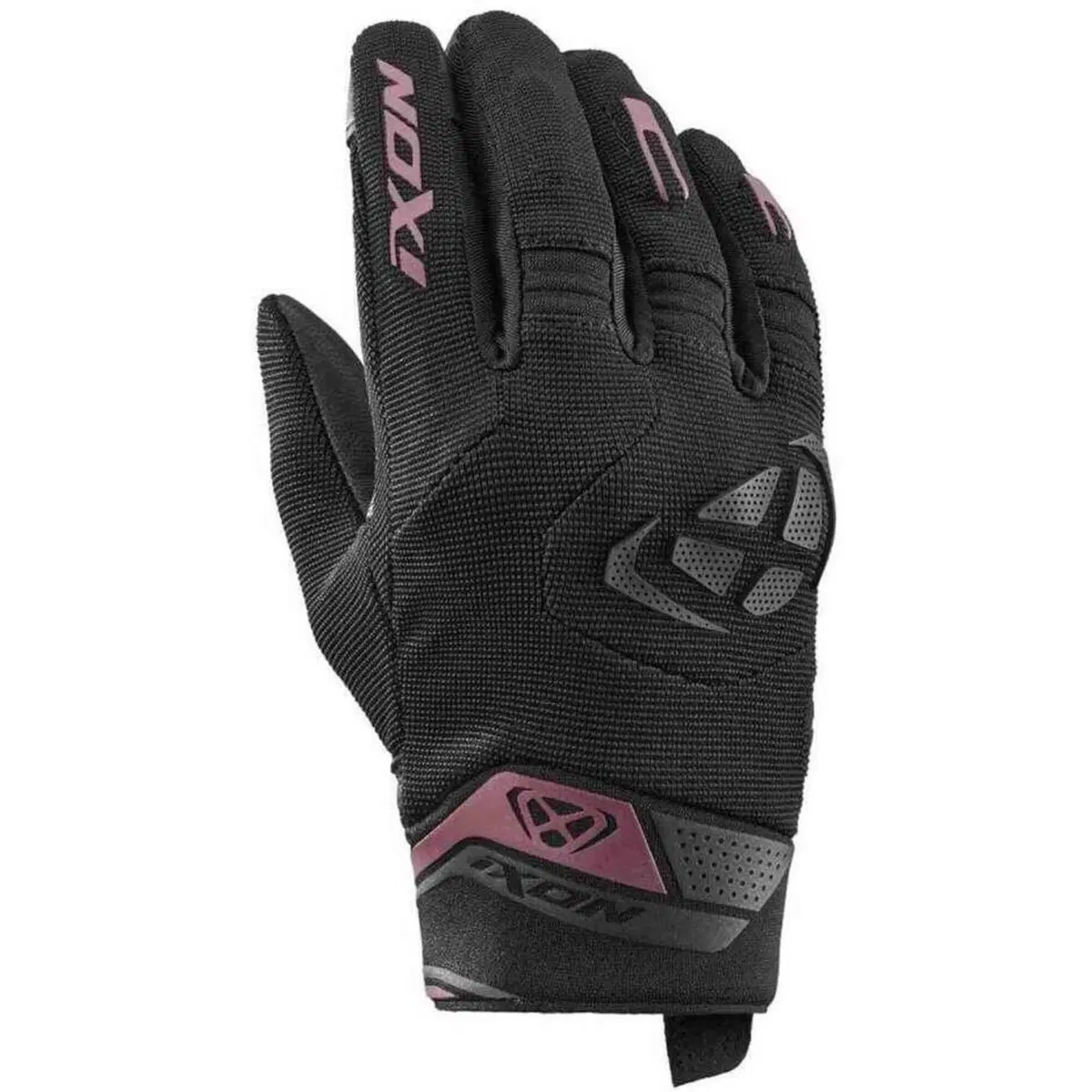Guanti moto donna Ixon MIG 2 LADY Nero Bordeaux