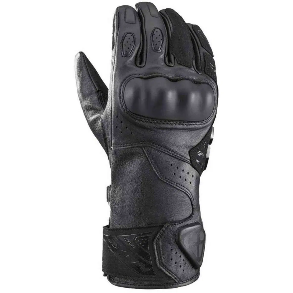 Guanti moto pelle Ixon THUND Nero