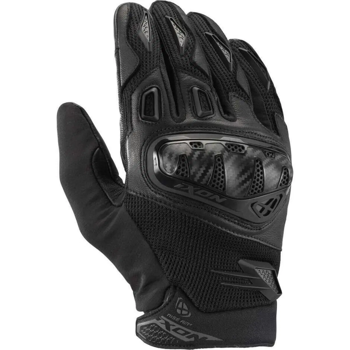 Guanti Moto Estivi Ixon Rise Air 2 Nero