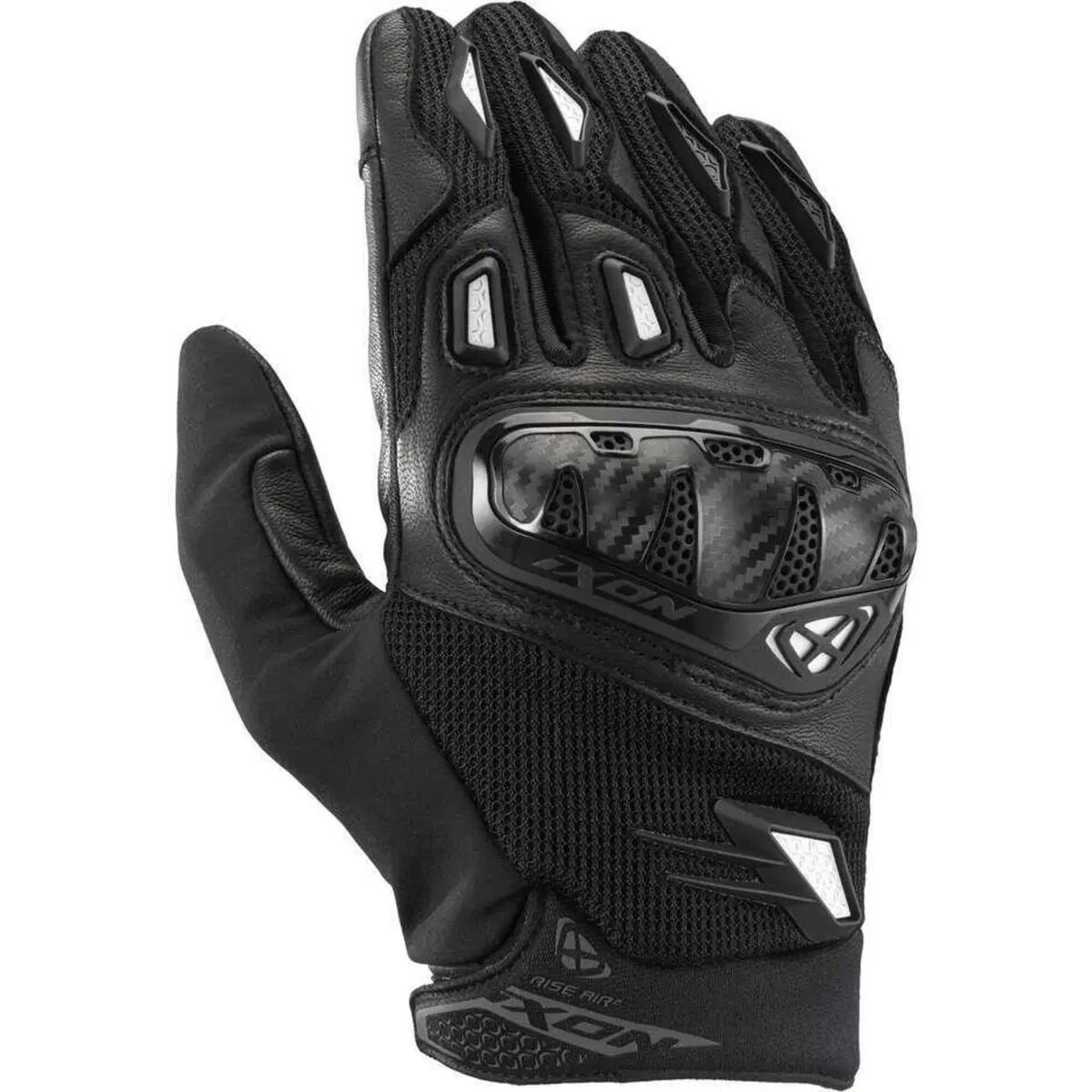 Guanti Moto Estivi Ixon Rise Air 2 Nero Bianco