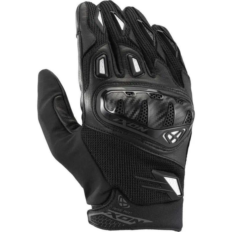 Guanti Moto Estivi Ixon Rise Air 2 Nero Bianco