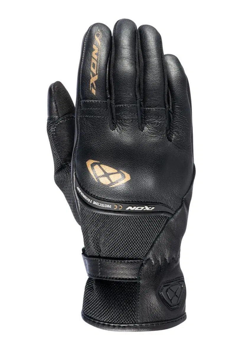 Guanti moto pelle e tessuto estivi Ixon RS SHINE 2