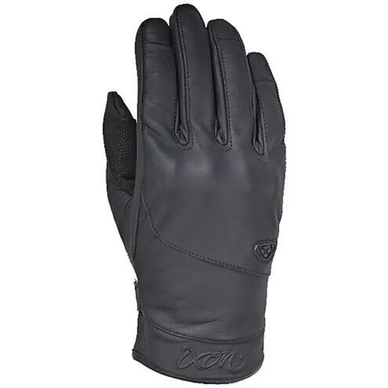 Guanti moto donna pelle Ixon Rs Shield Lady Nero