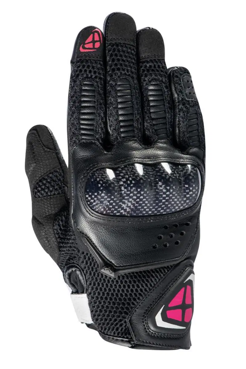 Guanti moto donna pelle e tessuto estivi Ixon RS4