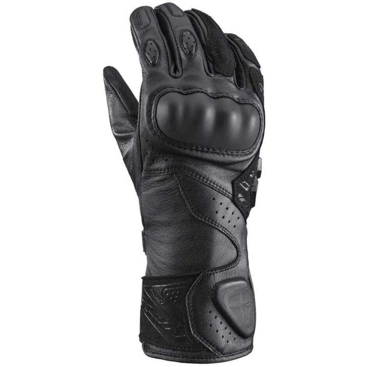 Guanti moto donna pelle Ixon THUND LADY Nero