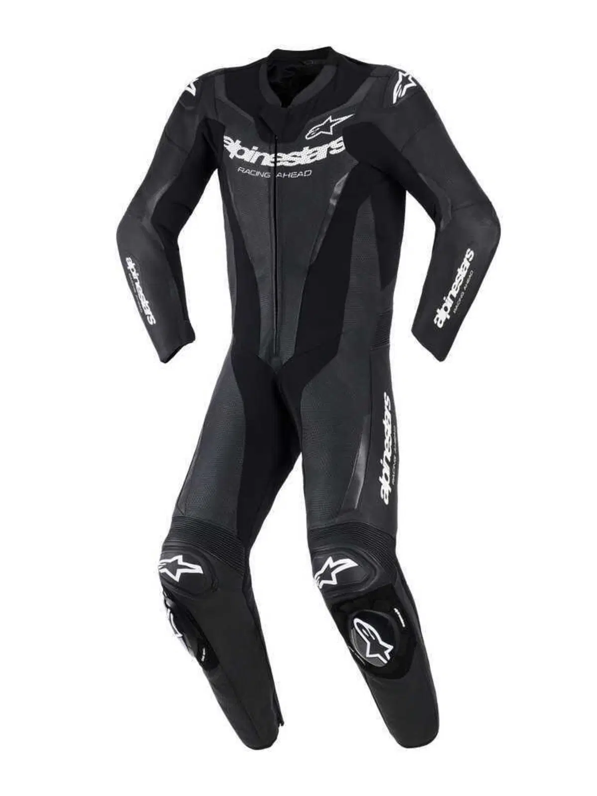 Tuta Moto Pelle Intera Alpinestars GP Force V2 Ner