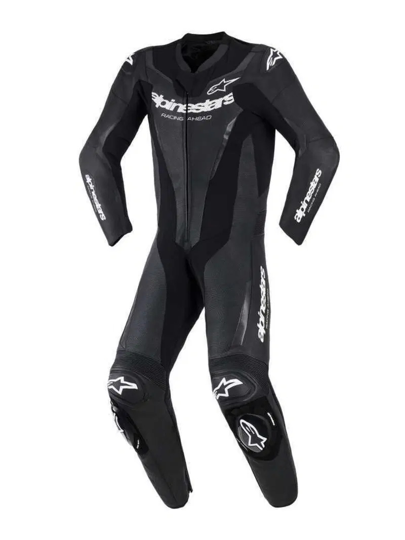 Tuta Moto Pelle Intera Alpinestars GP Force V2 Ner