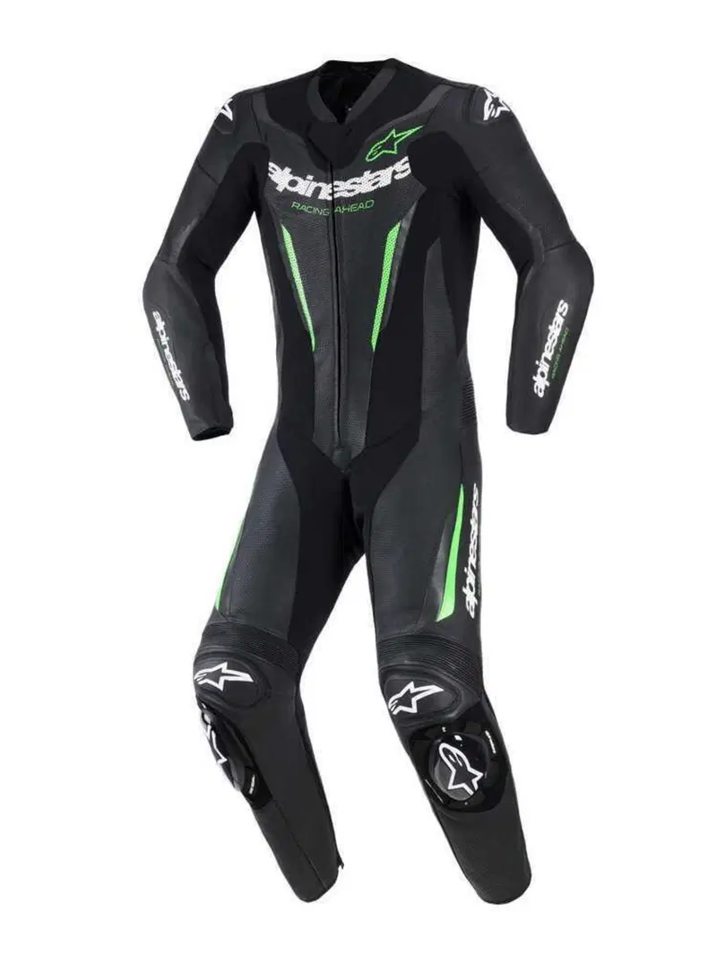 Tuta Moto Pelle Intera Alpinestars GP Force V2 Ner