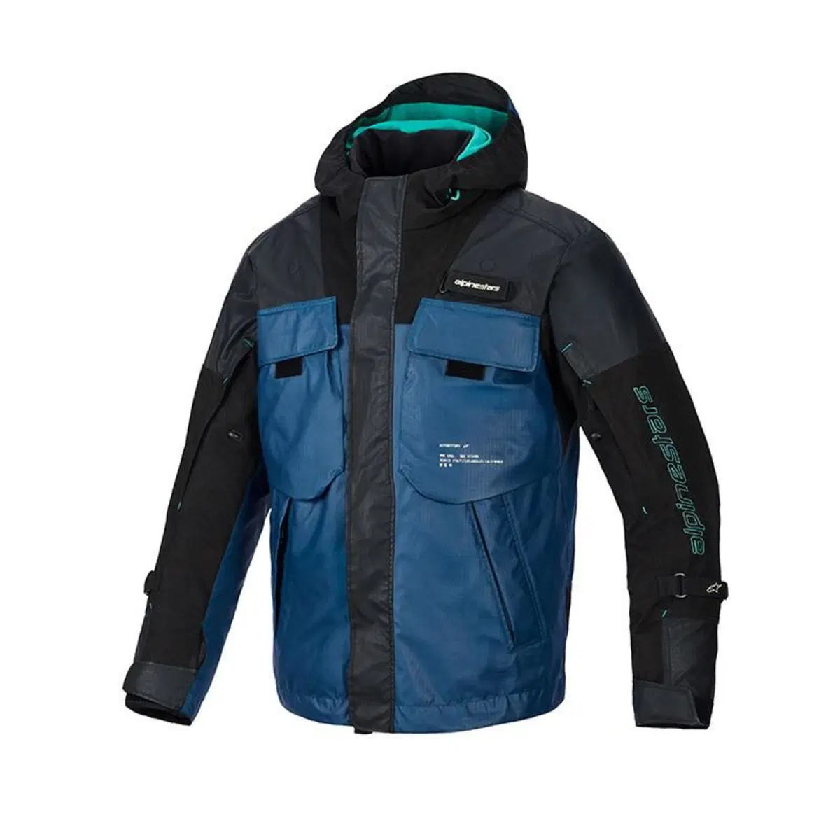 Giacca Moto Alpinestars Mospher WP Petrolio