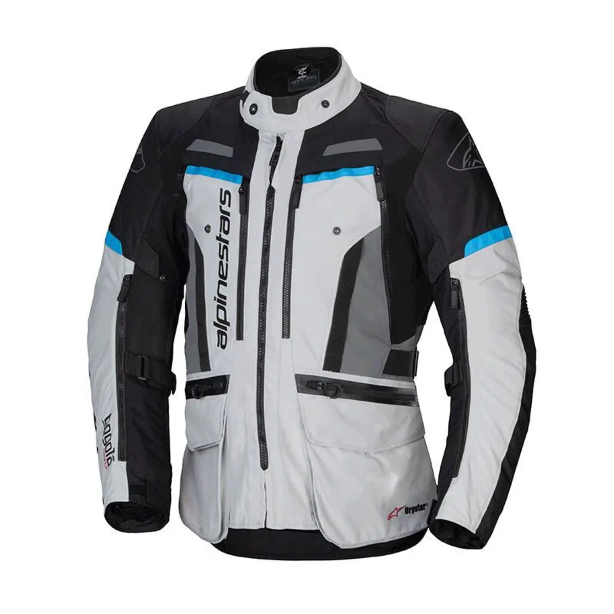 Giacca moto Alpinestars Bogota Pro Drystar grigio