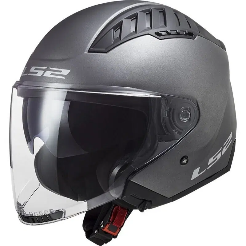 Casco jet LS2 OF600 COPTER II Titanio Opaco 22.06