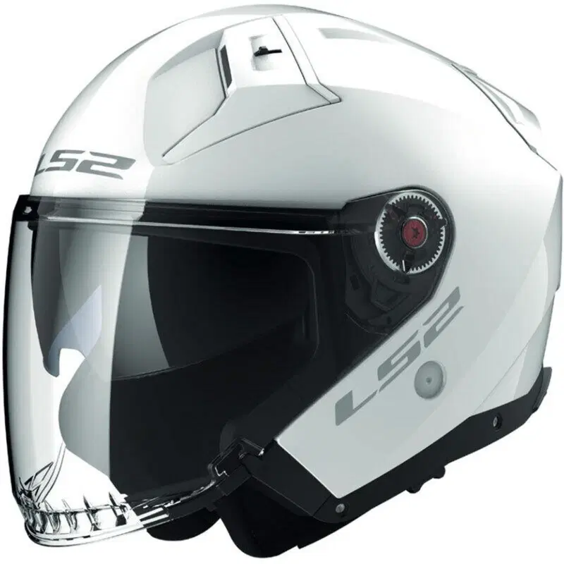 Casco Jet LS2 OF603 INFINITY II SOLID in fibra Bia