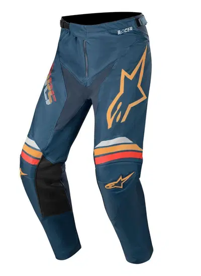 Pantaloni cross Alpinestars RACER BRAAP Blu navy A