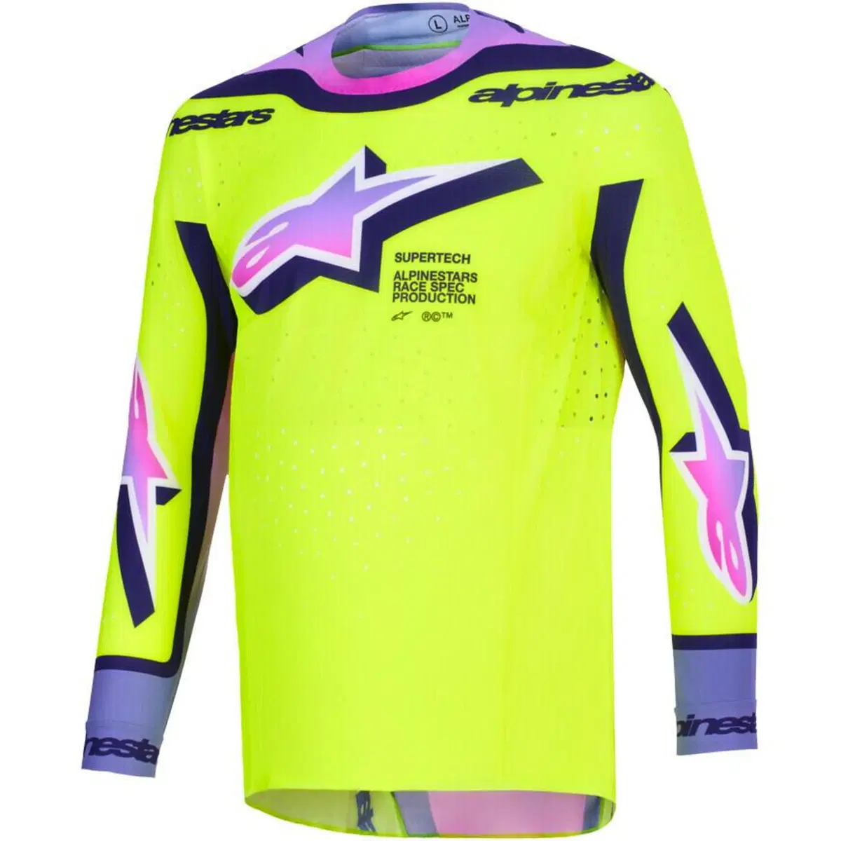 Maglia Cross Alpinestars Supertech Vista Giallo Vi