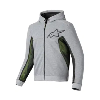 Felpa Moto Alpinestars Chrome Air Sport Grigio