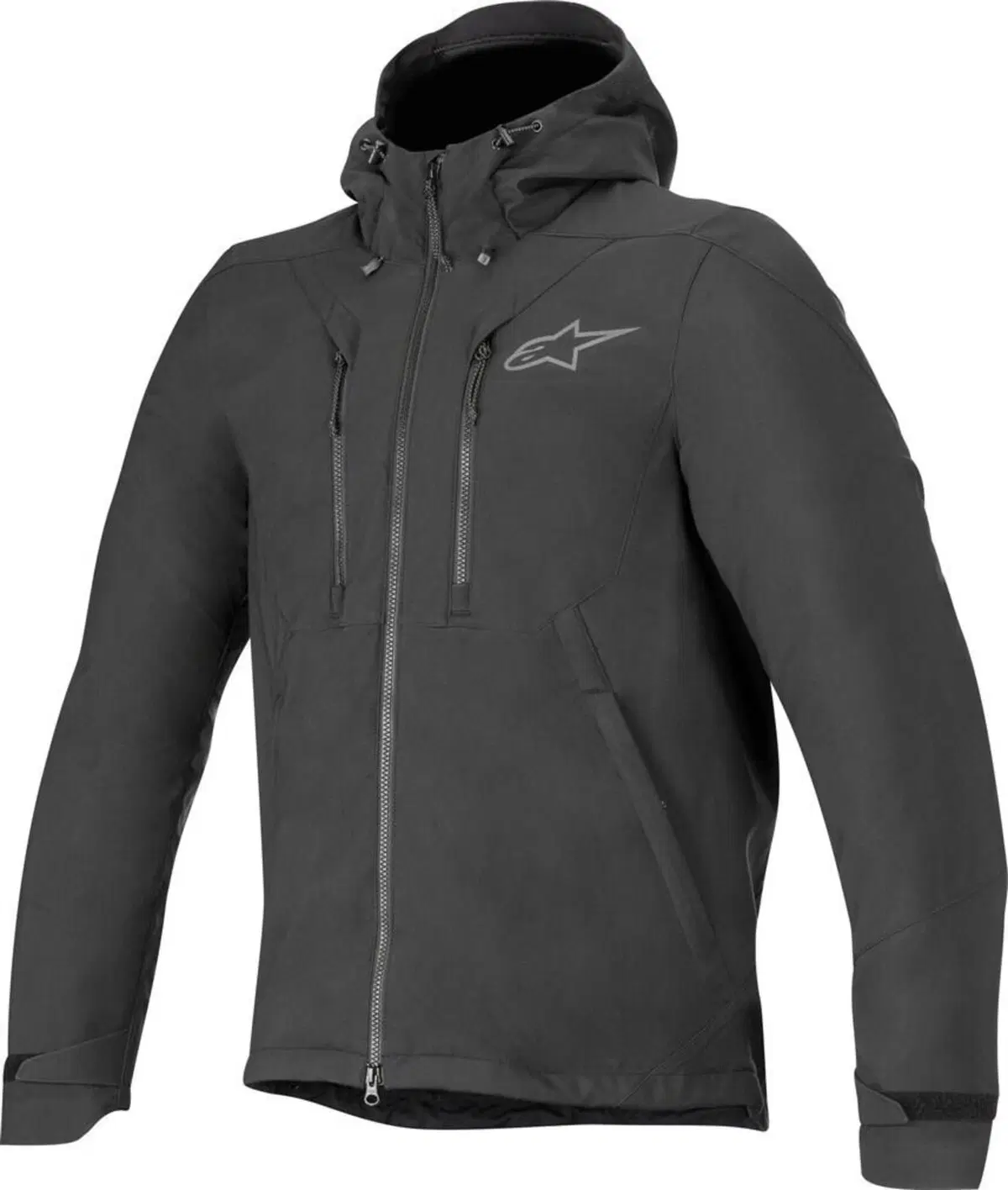 Felpa moto Alpinestars DOMINO TECH HOODIE Nero