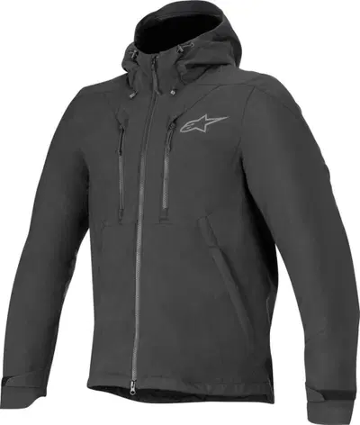 Felpa moto Alpinestars DOMINO TECH HOODIE Nero
