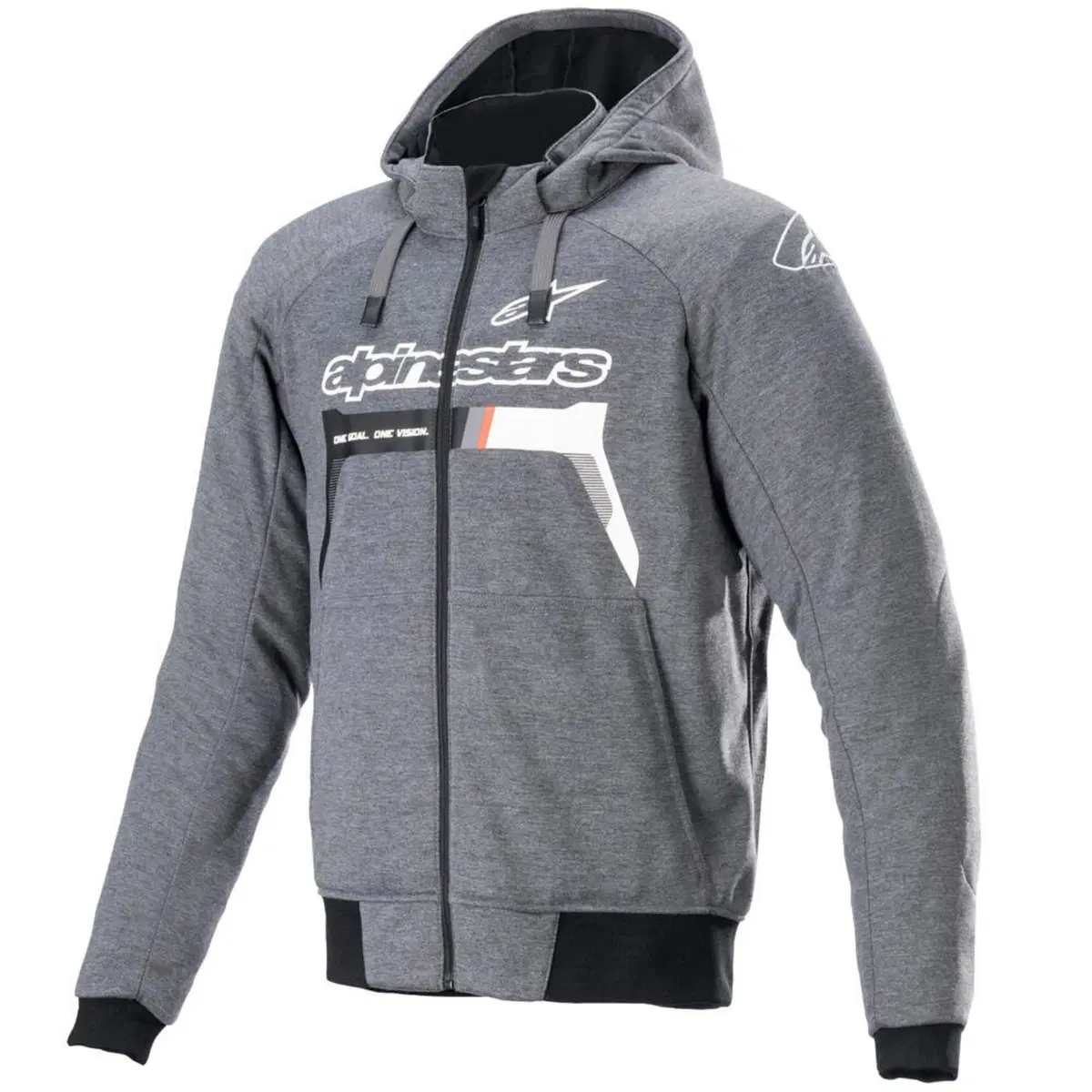 Felpa moto Alpinestars CHROME IGNITION Melange Grg