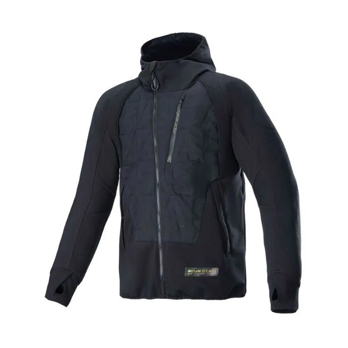 Giacca moto Alpinestars MO.ST.EQ HYBRID HOODED Ne
