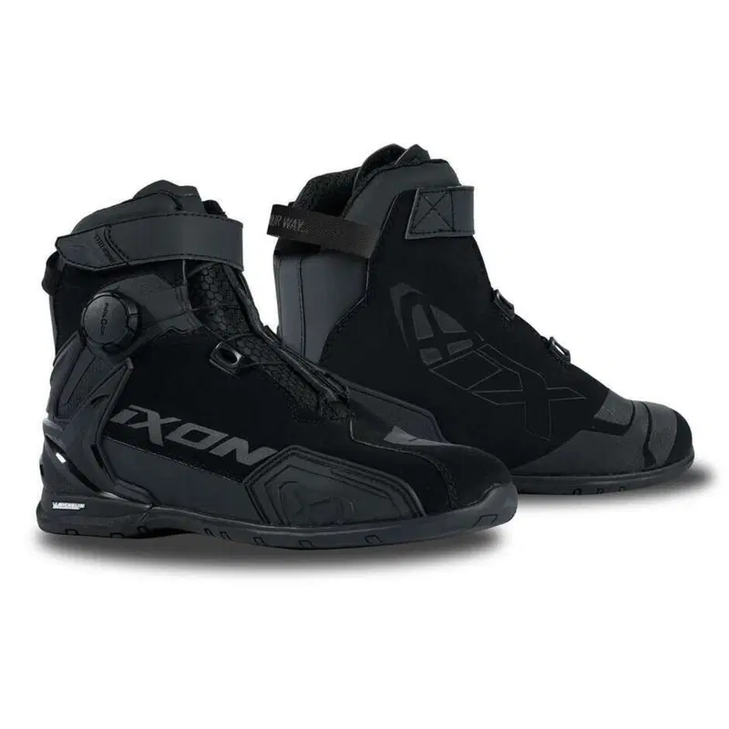 Scarpe Moto Donna Ixon Bull 2 WP Nero