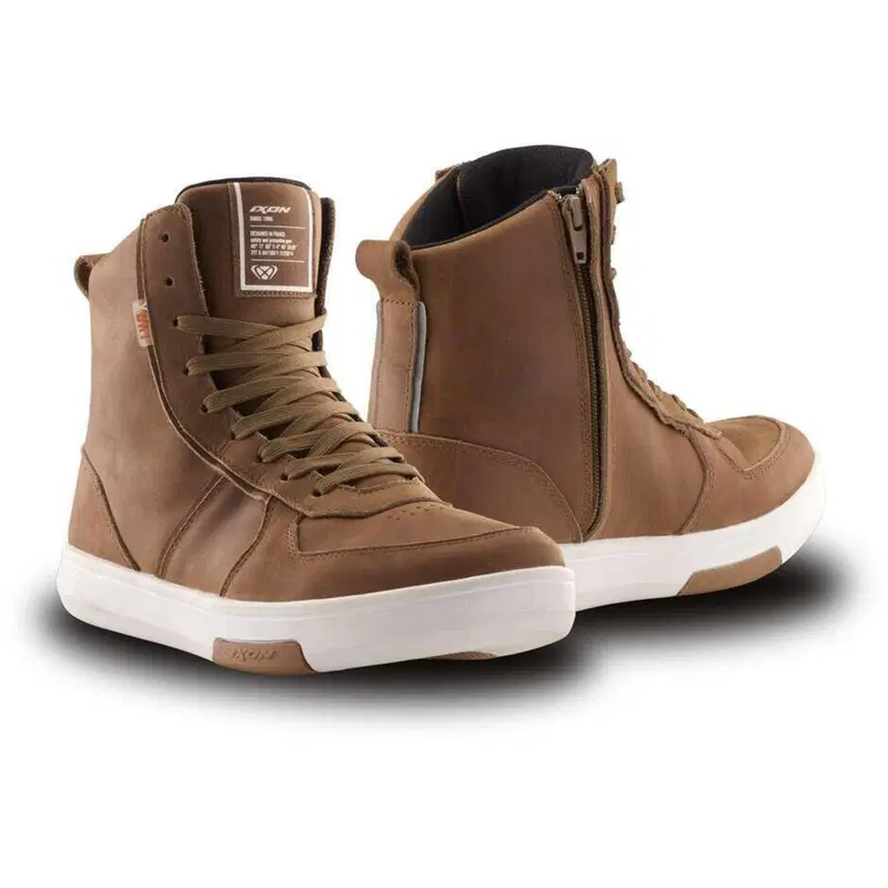 Scarpe Moto Ixon Ghost WP Marrone