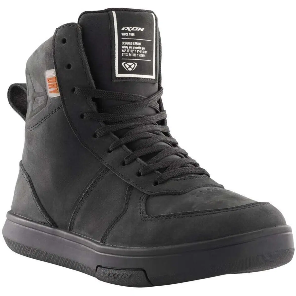 Scarpe Moto Donna Ixon Ghost WP Lady Nero